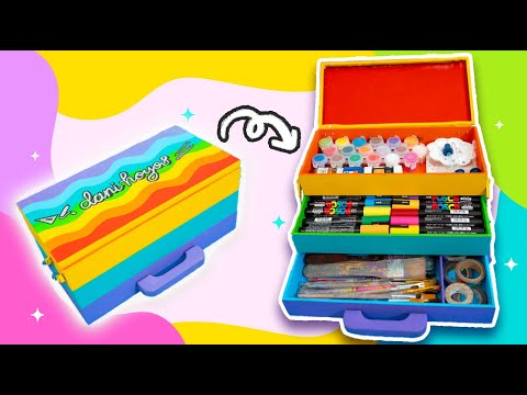 Haz tu propio estuche de arte fácil ?? #Shorts