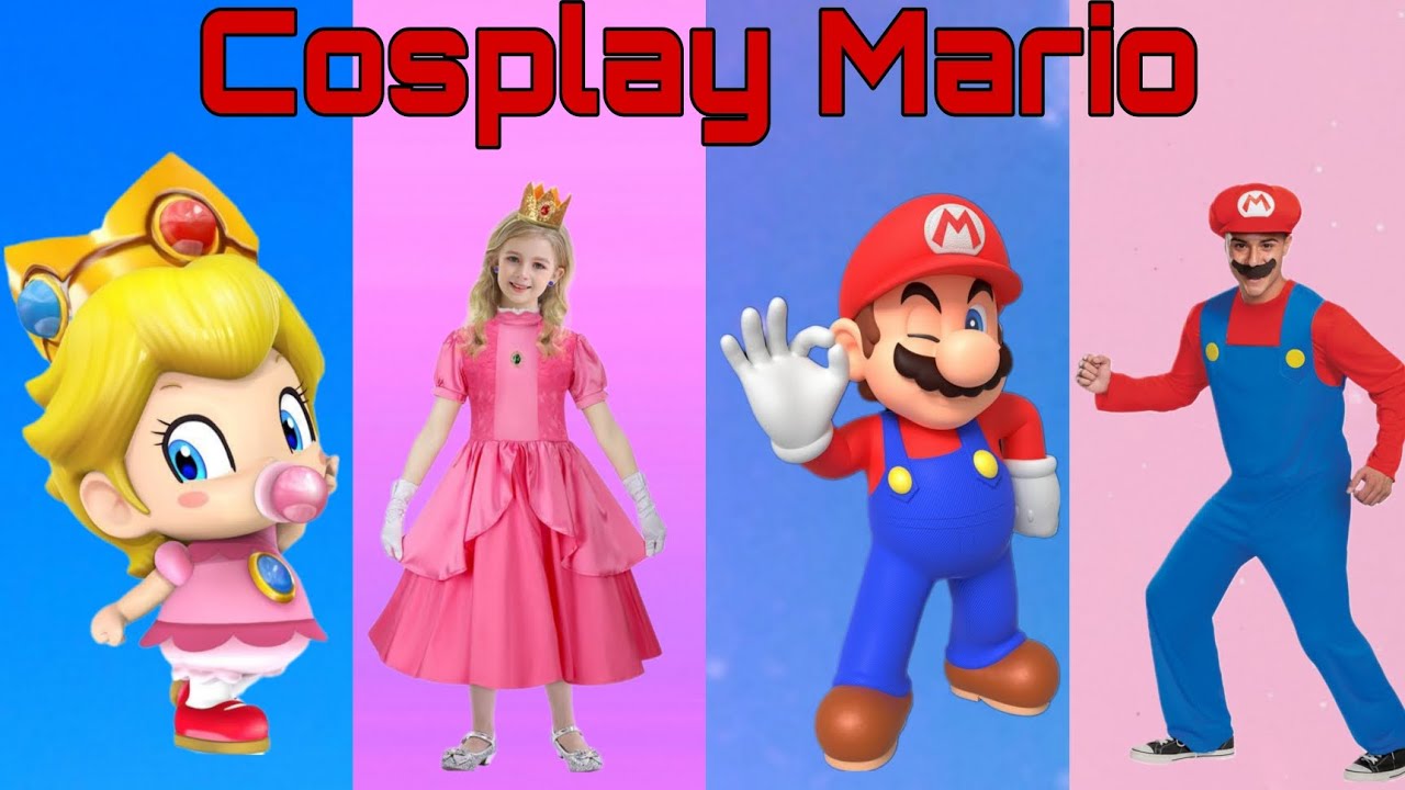 Cosplay Super Mario Bros