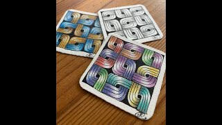 Rush Hour Tangle Tutorial with Annie Reiser, CZT