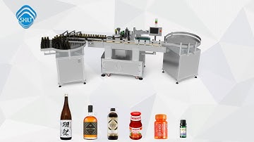 Automatic Round Bottle Labeling Machine SKILT