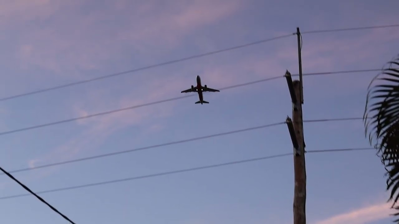 Sunset, Traffic & 🛫 Departure JetStar A320-232🎄Holiday Flights🕊️