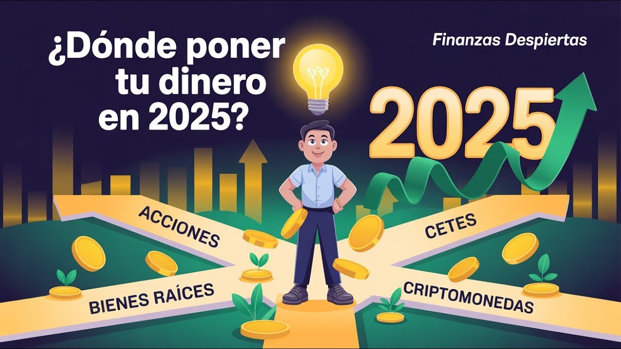 ¿Dónde INVERTIR tu DINERO en 2025? | Inversiones Inteligentes - YouTube