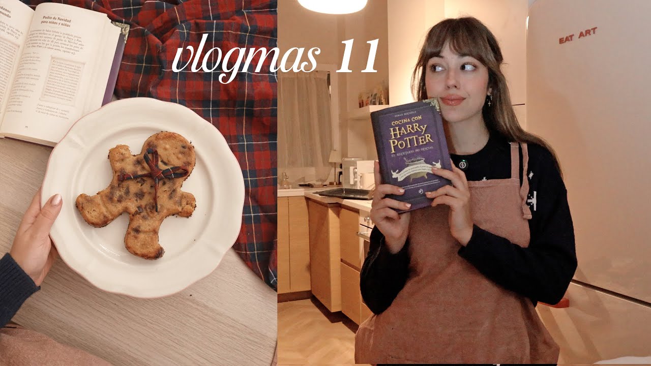 VLOGMAS 11 l La receta del CHRISTMAS PUDDING de Harry Potter