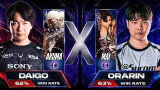 SF6 ▰ DAIGO (Akuma) vs ORARIN (Mai) FULL GAMEPLAY ▰ Street Fighter 6