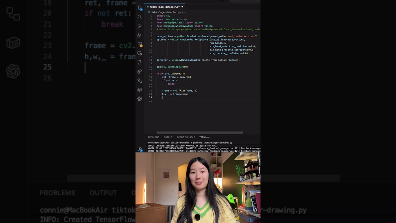 easiest coding tutorial to follow to get started with motion tracking using media pipe lib 