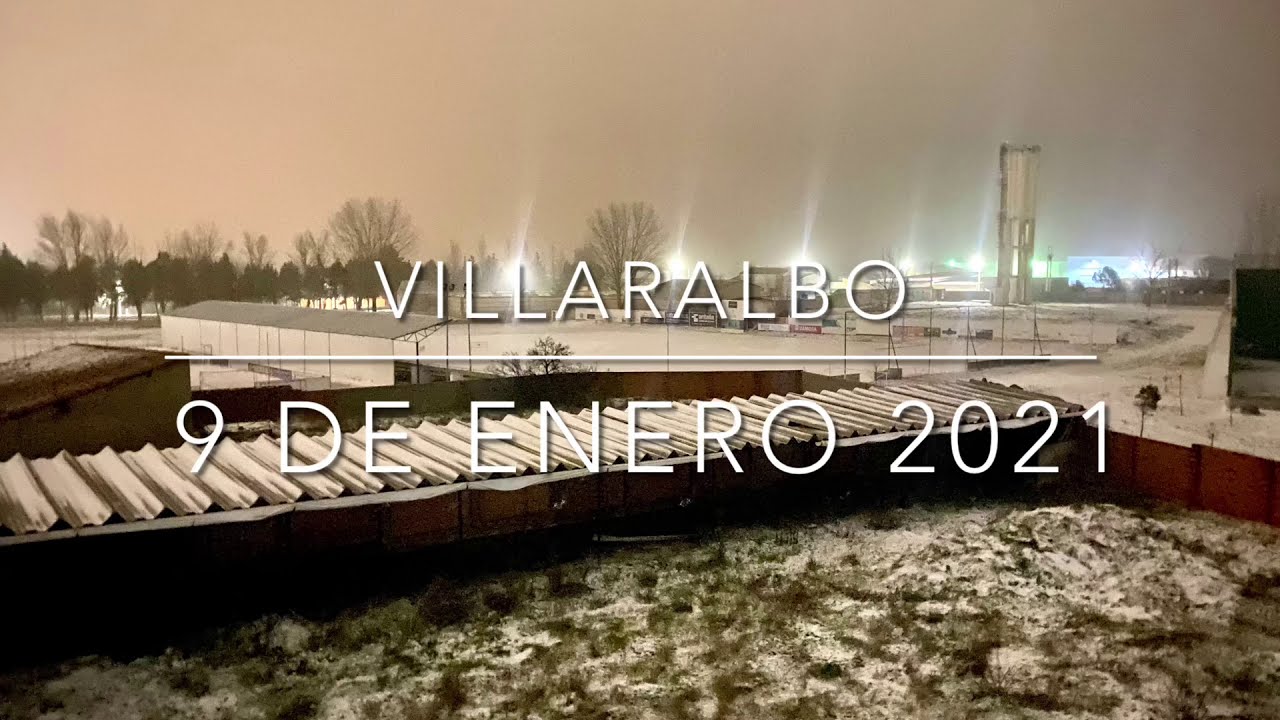 Villaralbo, nieve en sus calles