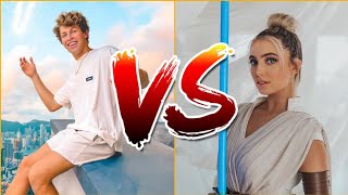 Ben Azelart VS Lexi Hensler Lifestyle Comparison Networth Nationality Girlfriend MJ Creation