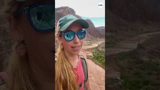 See footage of the flooding damage from the bottom of the Grand Canyon
