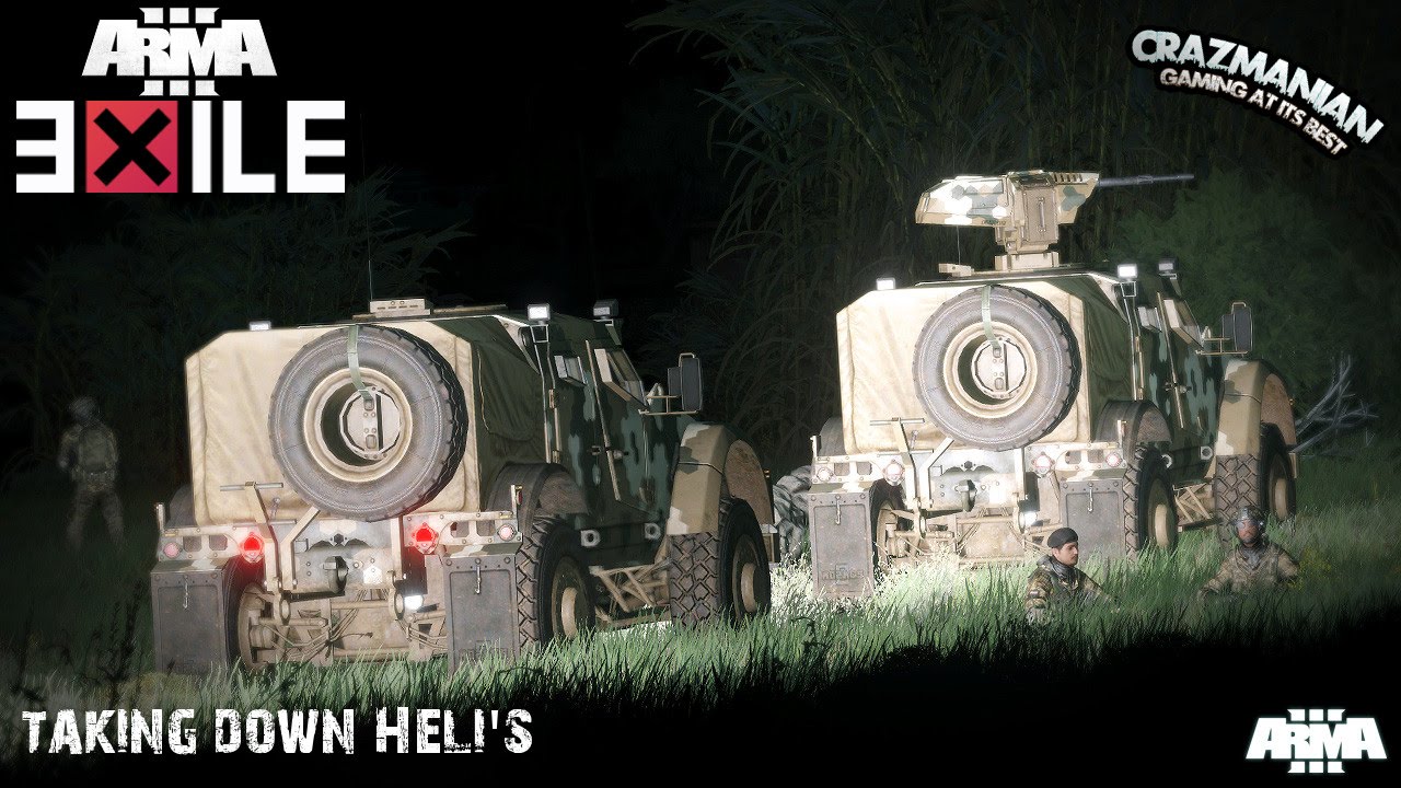 Arma 3 Exile Mod #3 Taking Down Heli's