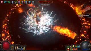 Path of Exile 3.0-  Ice Crash Inquisitor - T15 Abyss Map -Two Boss