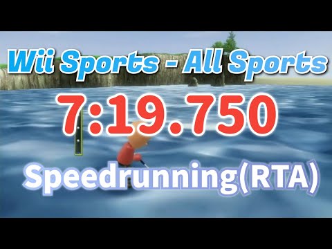 Wiiセット早い者勝ち！ 世界7位】Wii Sports - All Sports 7:19.750 - YouTube