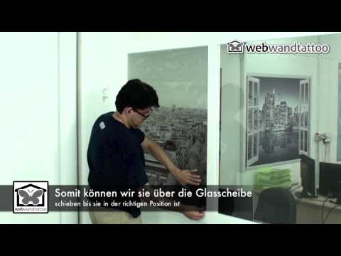Durchsichtige Fototapeten - Anleitungen für die Anbringung - HD