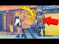 43 samurai mannequin prank in kyoto japan  japanese statue prank  best reactions kiyomizu temple