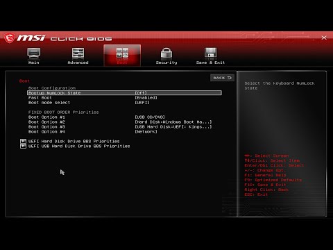 MSI GP76 Leopard BIOS Overview | Complete Settings Explained - YouTube