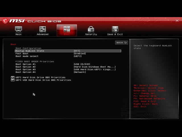 MSI GP76 Leopard BIOS Overview | Complete Settings Explained - YouTube