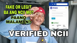 PAANO MAG VERIFIED NG NCII KUNG | PARA MALAMAN MO KUNG LEGIT OR FAKE screenshot 5