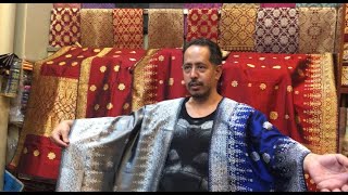 Kain Songket Palembang Merah nan Mewah