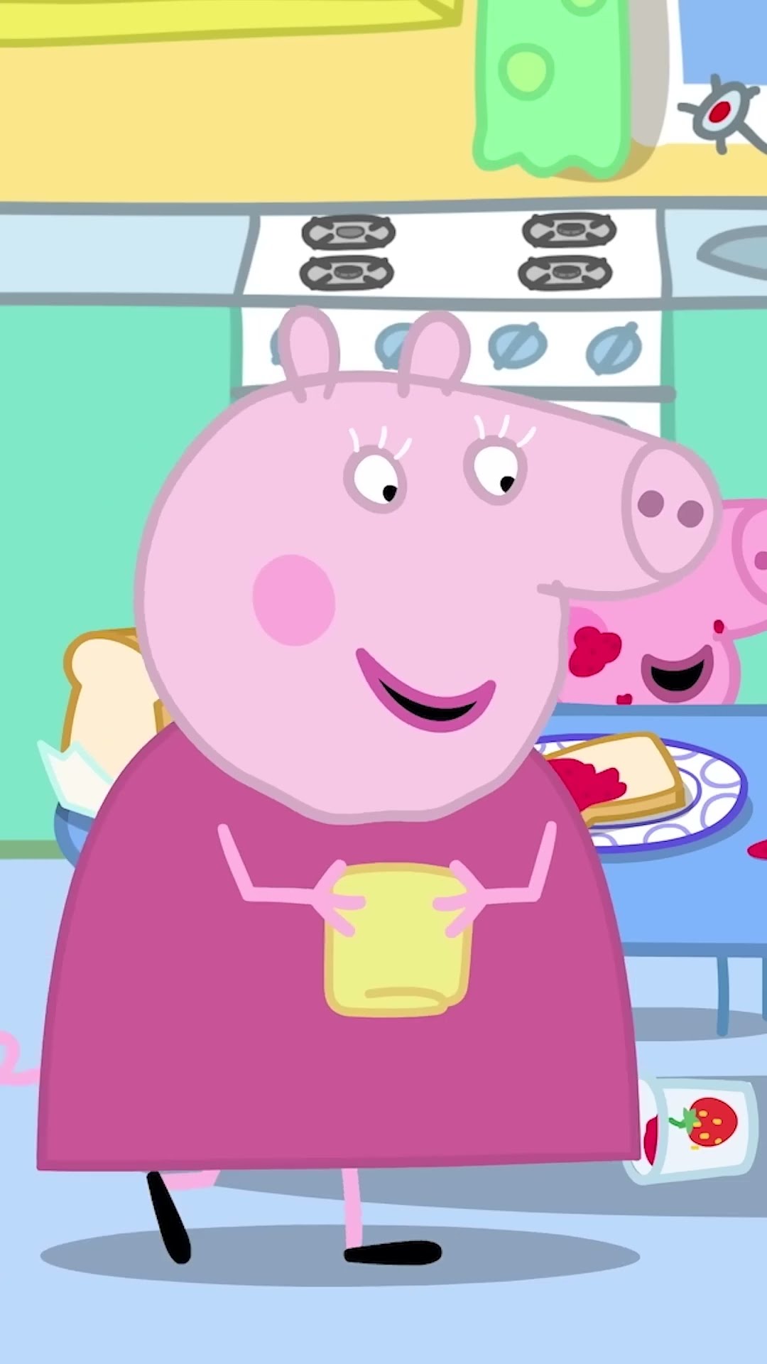 The Very Messy Jam Sandwiches! #peppapig #peppatales #shorts