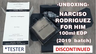 Unboxing Narciso Rodriguez For Him EDP by Narciso Rodriguez (2019 batch) *Tester