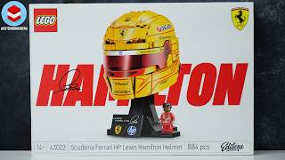 LEGO Editions 43022 Scuderia Ferrari HP Lewis Hamilton Helmet - LEGO Speed Build Review
