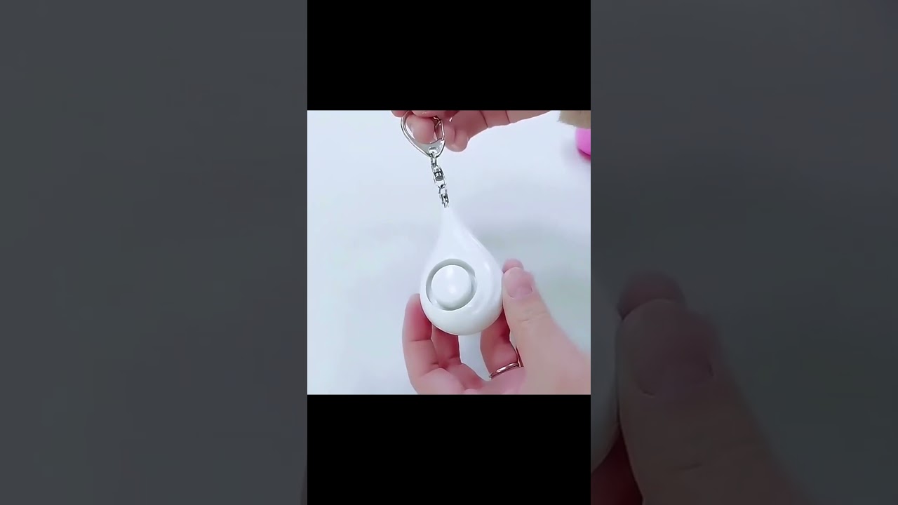 Personal Alarm 130dB Self-Defense Security Keychain