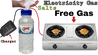 how to make free electricity Gas || making free gas