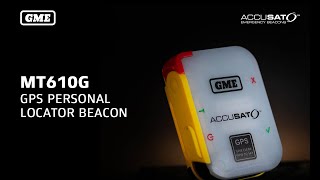 GPS Personal Locator Beacon MT610G | GME