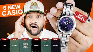 6 Best Casio Vintage Watches 2026 🔥 Unboxing & Review (Retro Silver & Blue Dial) | ONE CHANCE