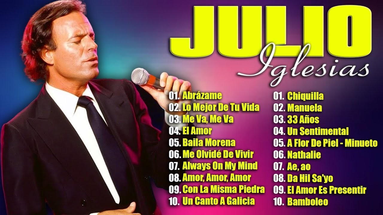 Julio Iglesias – 20 Éxitos Románticos de Oro