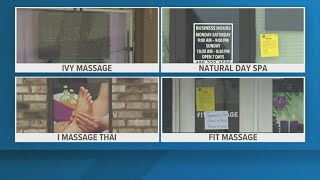 'Prostitution ring' discovery leads to closure of four massage parlors in Mid County, police say