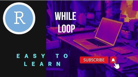 While Loop in R Studio| R Studio Tutorial for Beginners||BEst explanation with examples