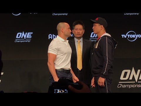 Eddie Alvarez vs. Timofey Nastyukhin ONE Championship: A New Era Staredown - MMA Fighting
