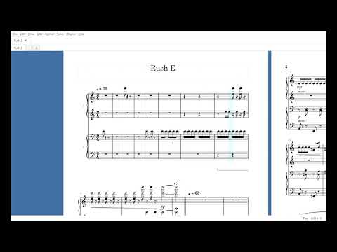 Rush E Piano Duet (playable)
