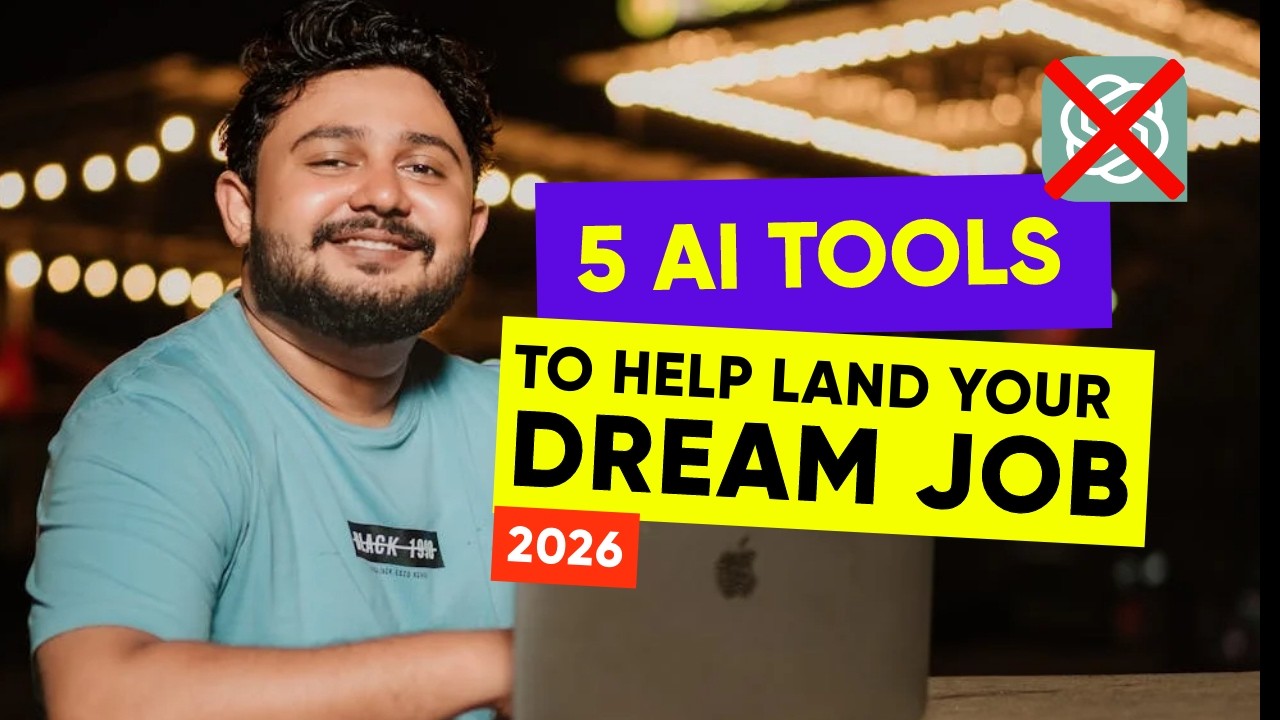 5 AI Tools to Help You Land Your Dream Job in 2026 - YouTube