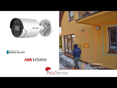 Hikvision DS-2CD2086G2-IU prezentacja kamery 4K z audio oraz AcuSense - www.kamery-ip.com
