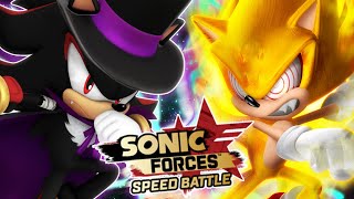 "VAMPIRE SHADOW?!" Fleetway Sonic Plays Sonic Forces Speed Battle?!