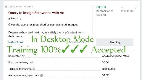 Query to Image Relevance with Ad 0.02$ Training 100% ✓✓✓ Passed #TolokaYandex #SUBSCRIBE