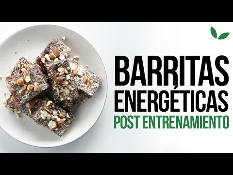 Barritas Energéticas Post- Entrenamiento