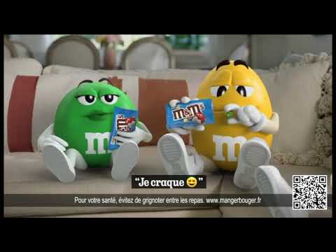 M&M's - Crispy - Publicité Septembre 2023