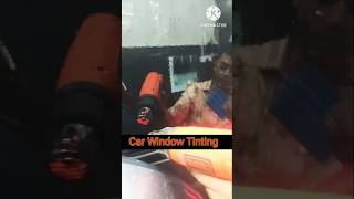 Rear Window Tinting Installation Like a Pro 😮💨🔥 #shorts