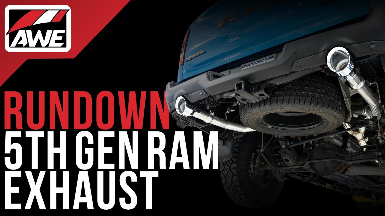 ProductRundown Exhaust Suite for the 5th Gen RAM 1500 YouTube