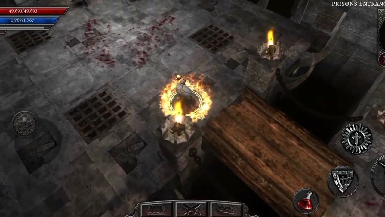 Anima ARPG | Cleric vs ARABATH (1st boss) in Nightmare Mode