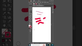 Paint Brush Tool in Adobe Illustrator. #shorts #adobe #illustration