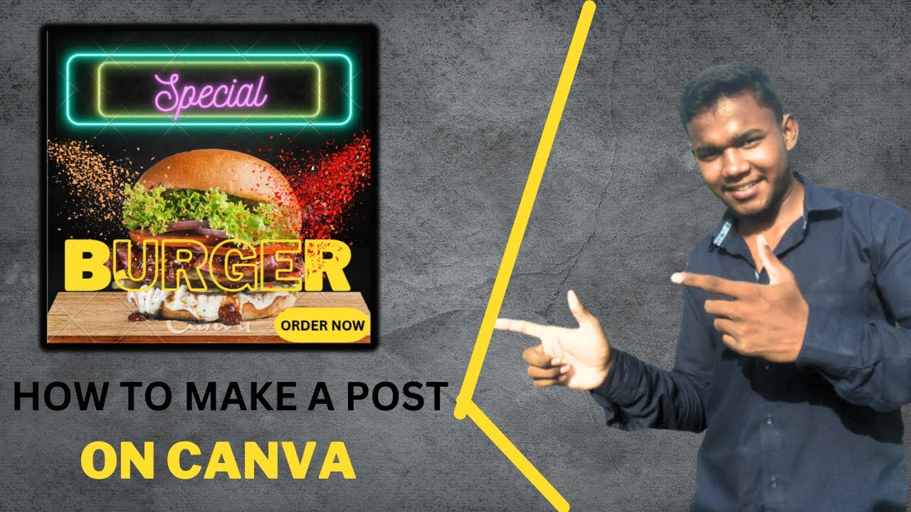 HOW TO MAKE INSTAGRAM POST ON CANVA || CLASS # 04 - YouTube
