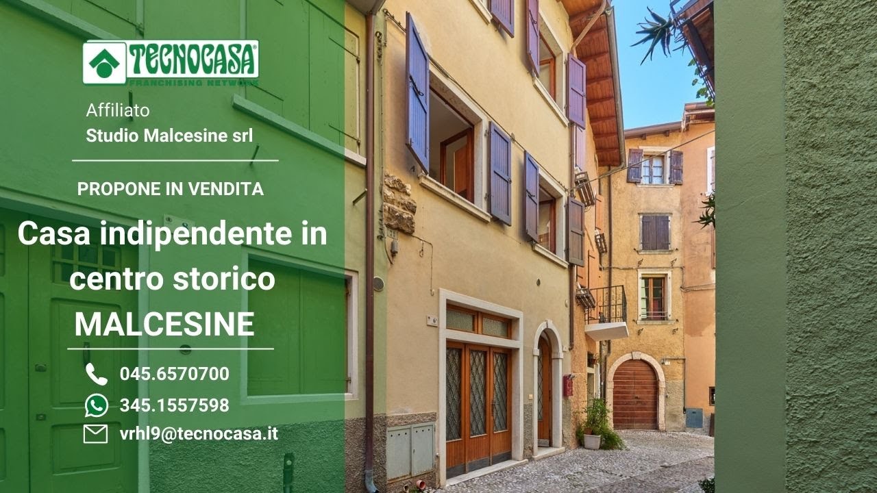 MALCESINE - Casa indipendente in centro