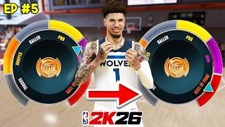 LAMELO BALL BUILD: ROOKIE to RED PLATE in RANDOM REC on NBA 2K26 | EP: 5