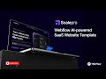 Launch Your AI-based SaaS &amp; Technology Website with Scalepro Webflow Template