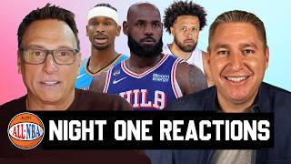 OPENING NIGHT REACTIONS: SGA & Thunder Take Down Spurs, 76ers Beat Knicks, Pistons SHOCK Celtics