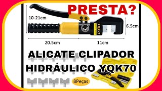 Prensador hidráulico para  terminais modelo YQK-70 PRESTA?