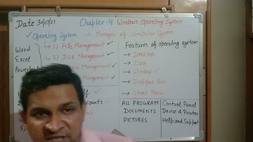 XI Grade Typo Chapter-4 Windows Operating System Live Video - I